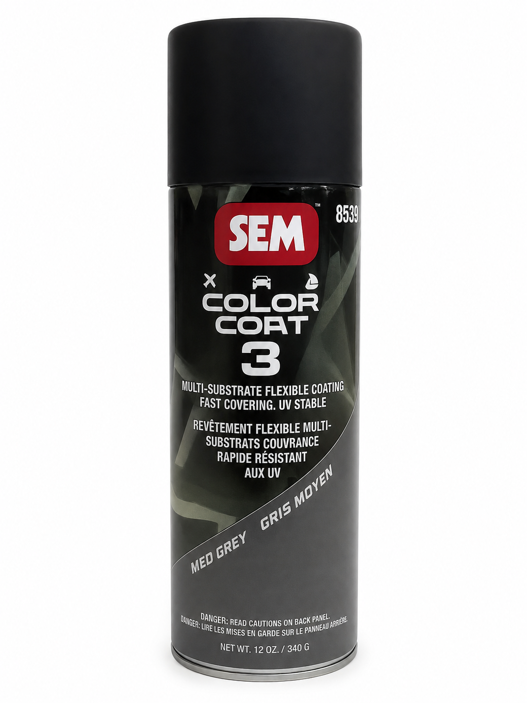 SEM Color Coat 3 Aerosol 85393 Medium Gray