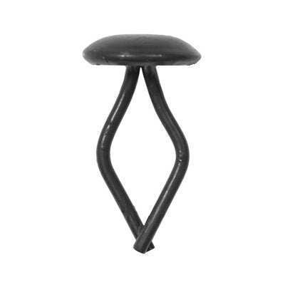 Trim Clips 17/32 Hd Dia - Brown