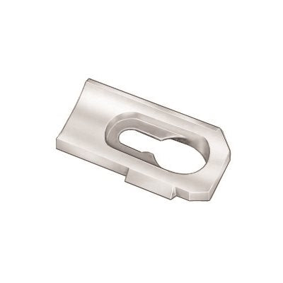 Moulding Clip For Landau Top - White Nylon