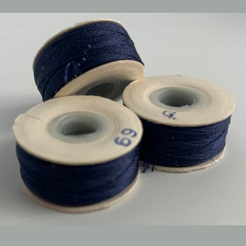 Navy G Bobbins - High-Spec-1/2 Gross