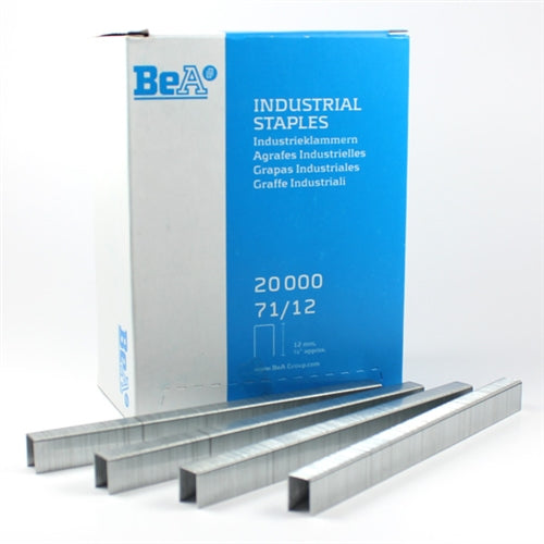 1/4" BeA Fine Wire 22-Gauge Staples 71 Series or Senco C Style 20K/BOX