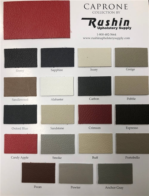 Rushin Leather Collection Card