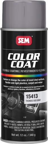 SEM Color Coat Aerosol 15413 Thomas Bus Gray