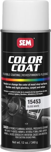 SEM Color Coat Aerosol 15453 Gloss White
