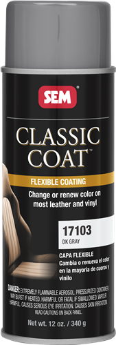SEM Classic Coat Aerosol 17103 Dark Gray