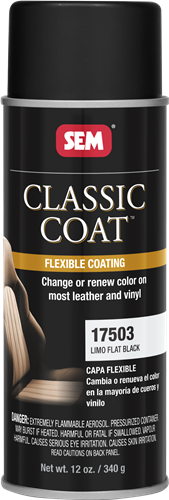 SEM Classic Coat Aerosol 17503 Limo Flat Black