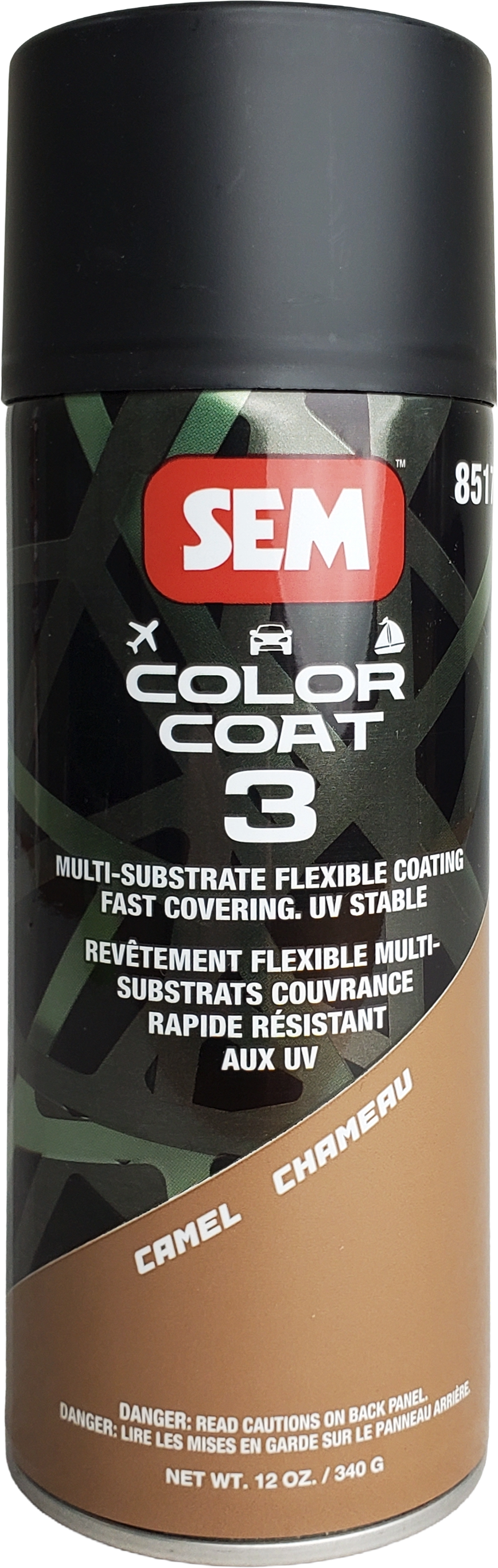 SEM Color Coat 3 Aerosol 85173 Camel