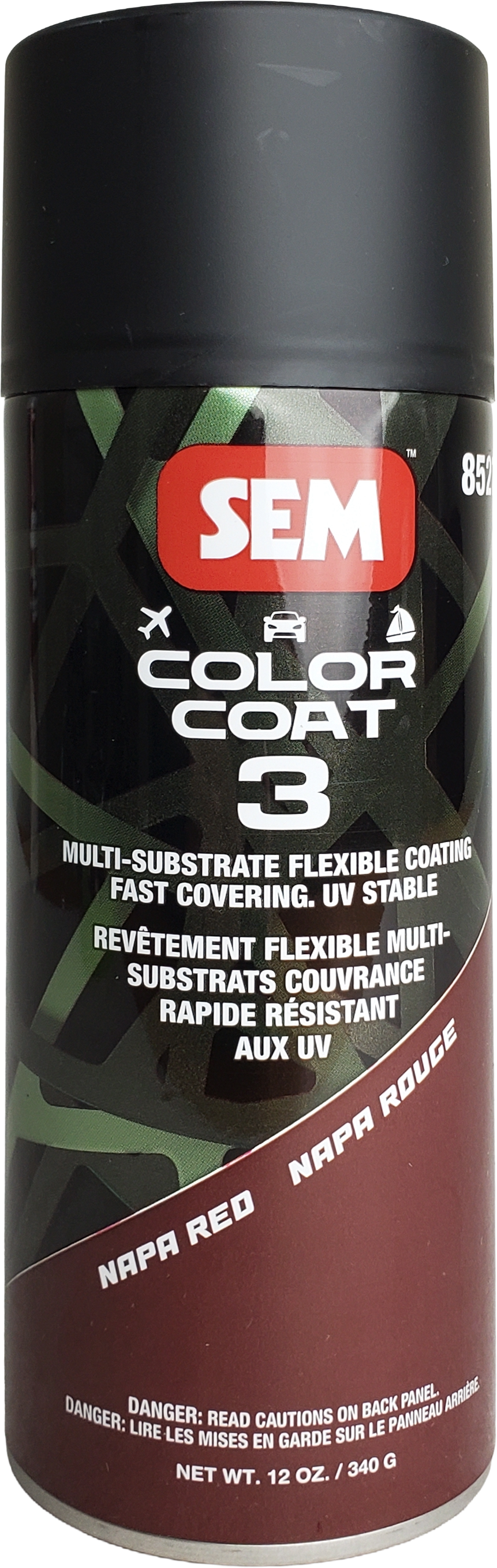 SEM Color Coat 3 Aerosol 85273 Napa Red