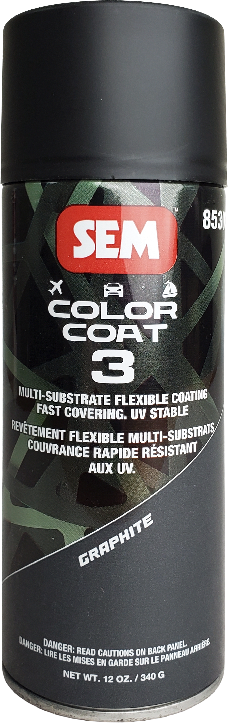 SEM Color Coat 3 Aerosol 85303 Graphite