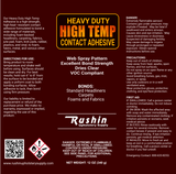 Heavy Duty High Temp Headliner Contact Spray Adhesive