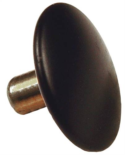 Snap Fastener Cap/Button 1/4" Military Black