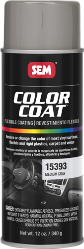 SEM Color Coat Aerosol 15393 Medium Gray