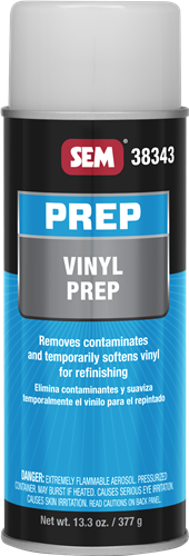 SEM Vinyl Prep 38343, Professional Vinyl Prep and Cleaner, Aerosol